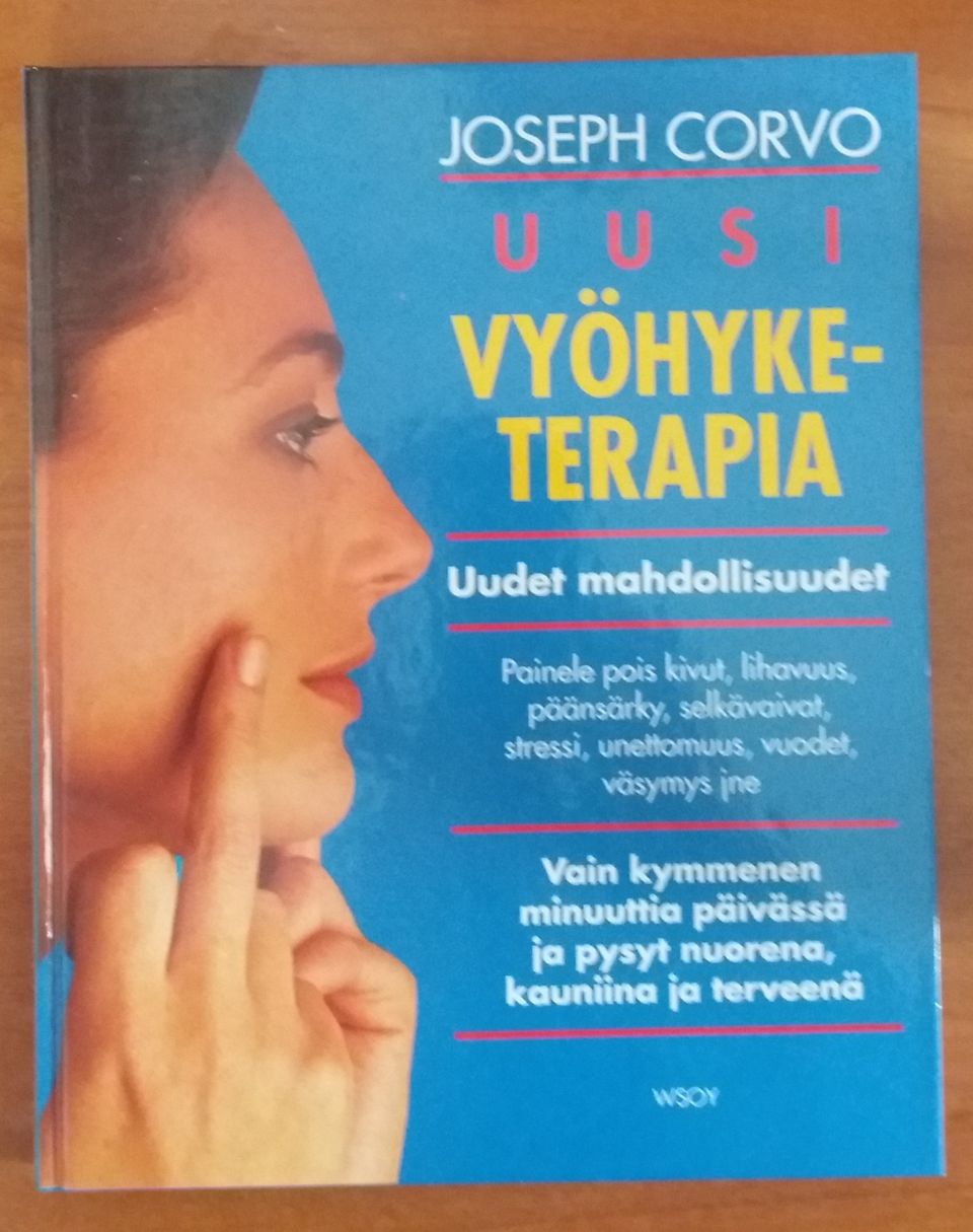 Joseph Corvo Uusi VYÖHYKETERAPIA Wsoy 3p 1992