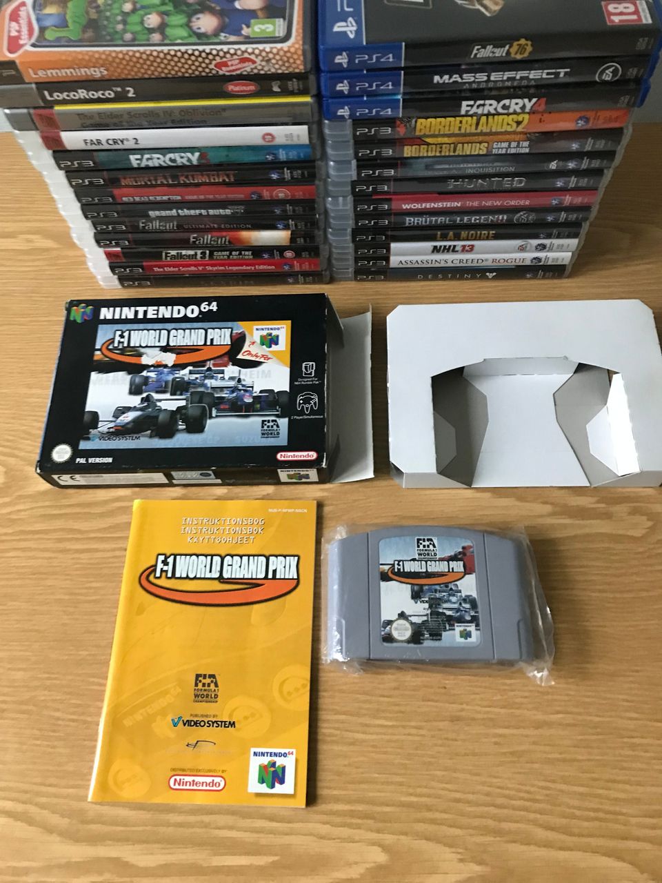 N64 F-1 World Grand Prix CIB