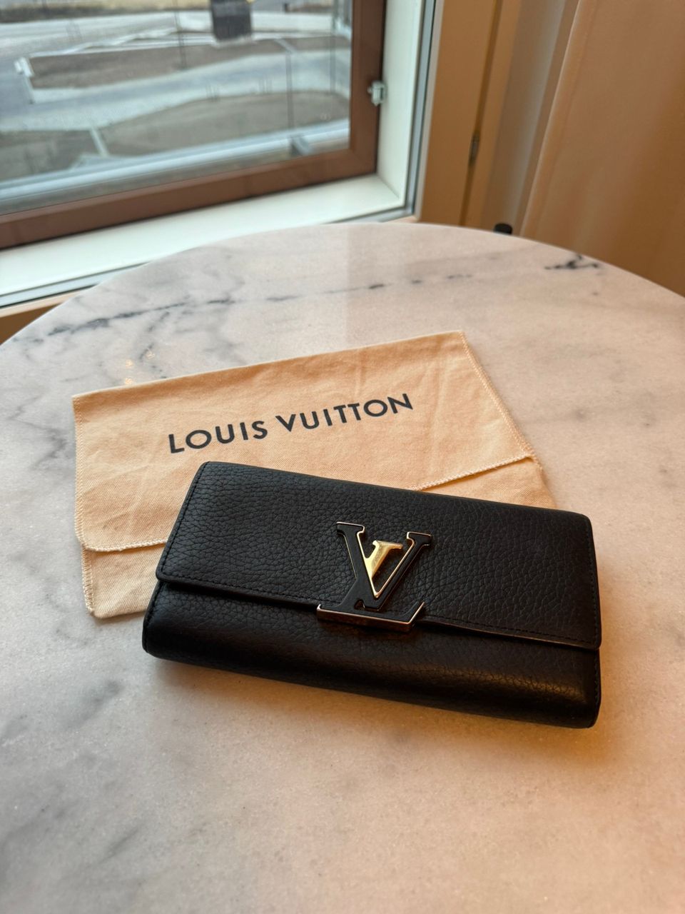 Louis Vuitton Capucines Wallet + GHW