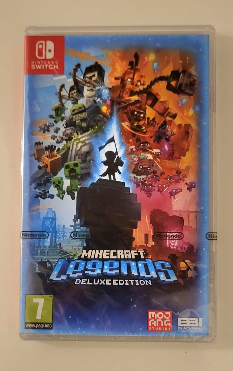 Switch:minecrat legends DELUXE EDITION/VAIN YKSI JÄLJELLÄ/hinta neuvoteltavissa