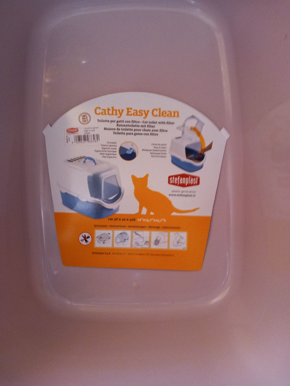 Uusi Stefanplast Cathy Easy Clean kissan wc