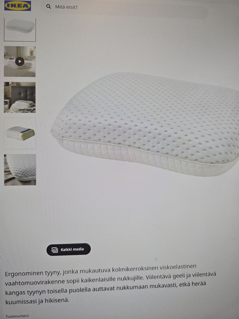 Ikea Ramslöksmal ergotyyny