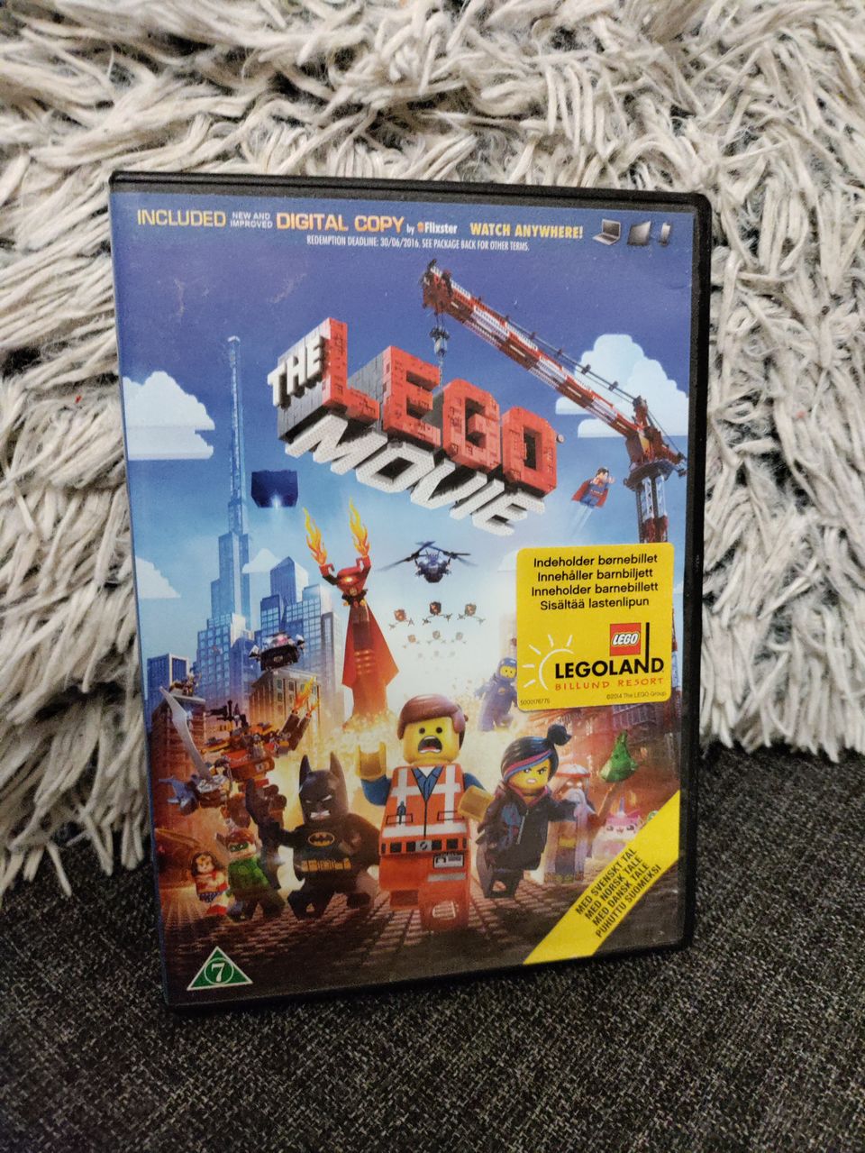 The Lego Movie DVD elokuva