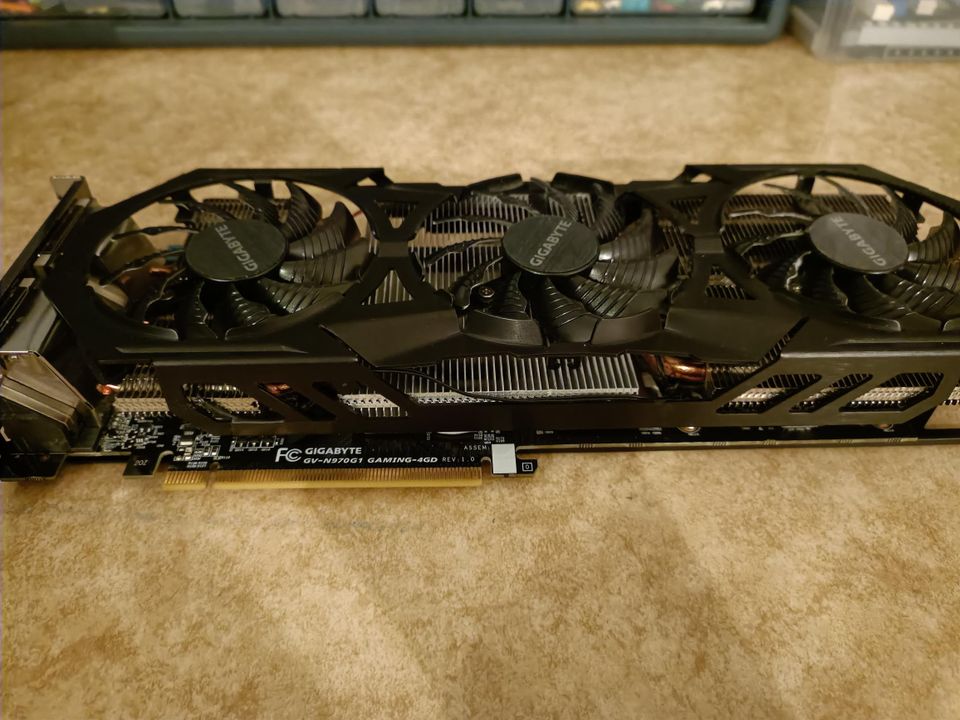 Näytönohjain-Gigabyte n970g1 gaming-4gd