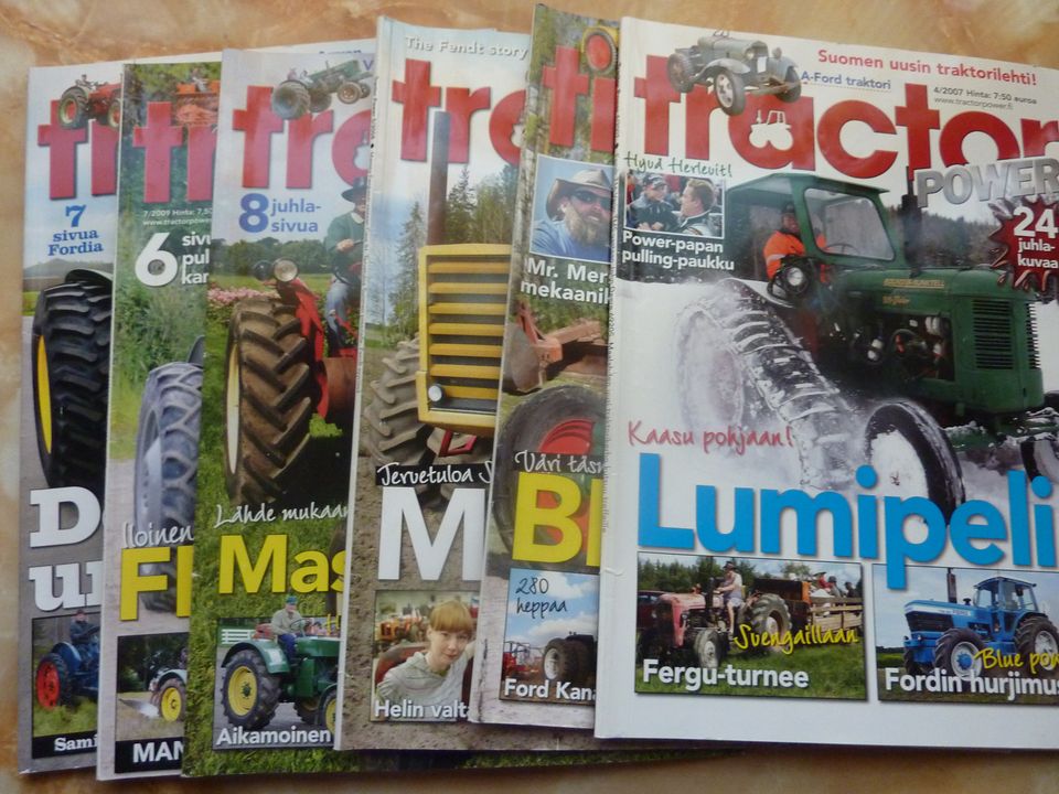 Tractor Power  6 lehteä