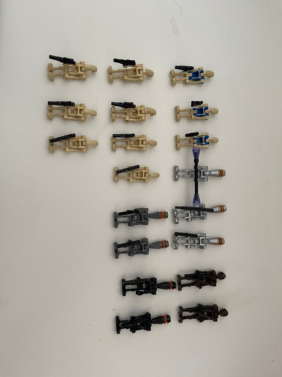 Lego Star Wars minifiguureja