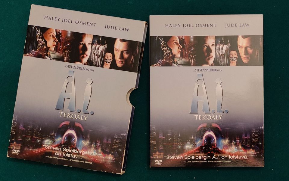 A.I. Tekoäly DVD (2-DVD) boxi