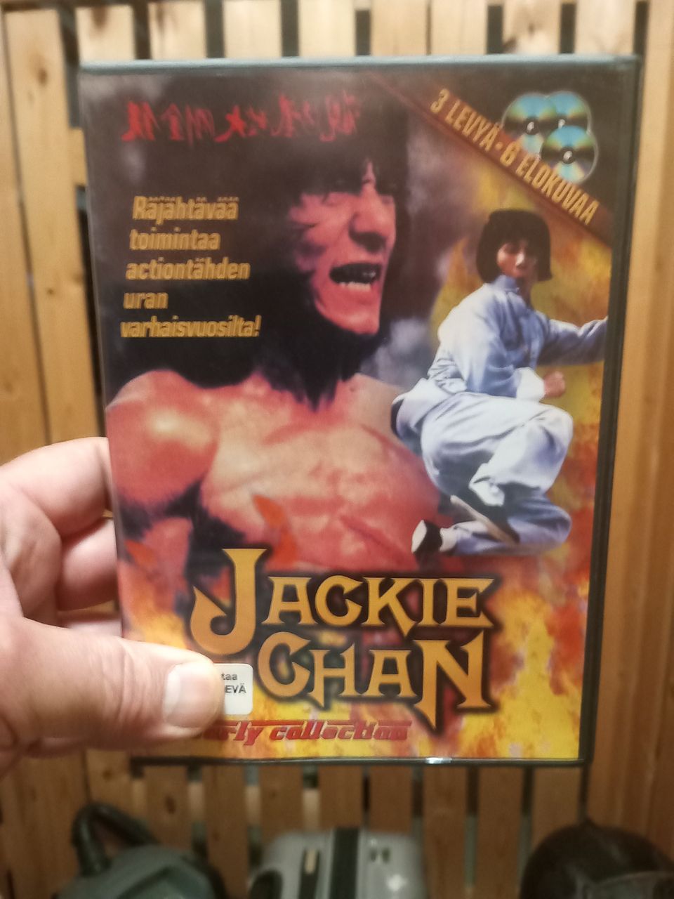 Jackie Chan Dvd boxi, 6-elokuvaa.