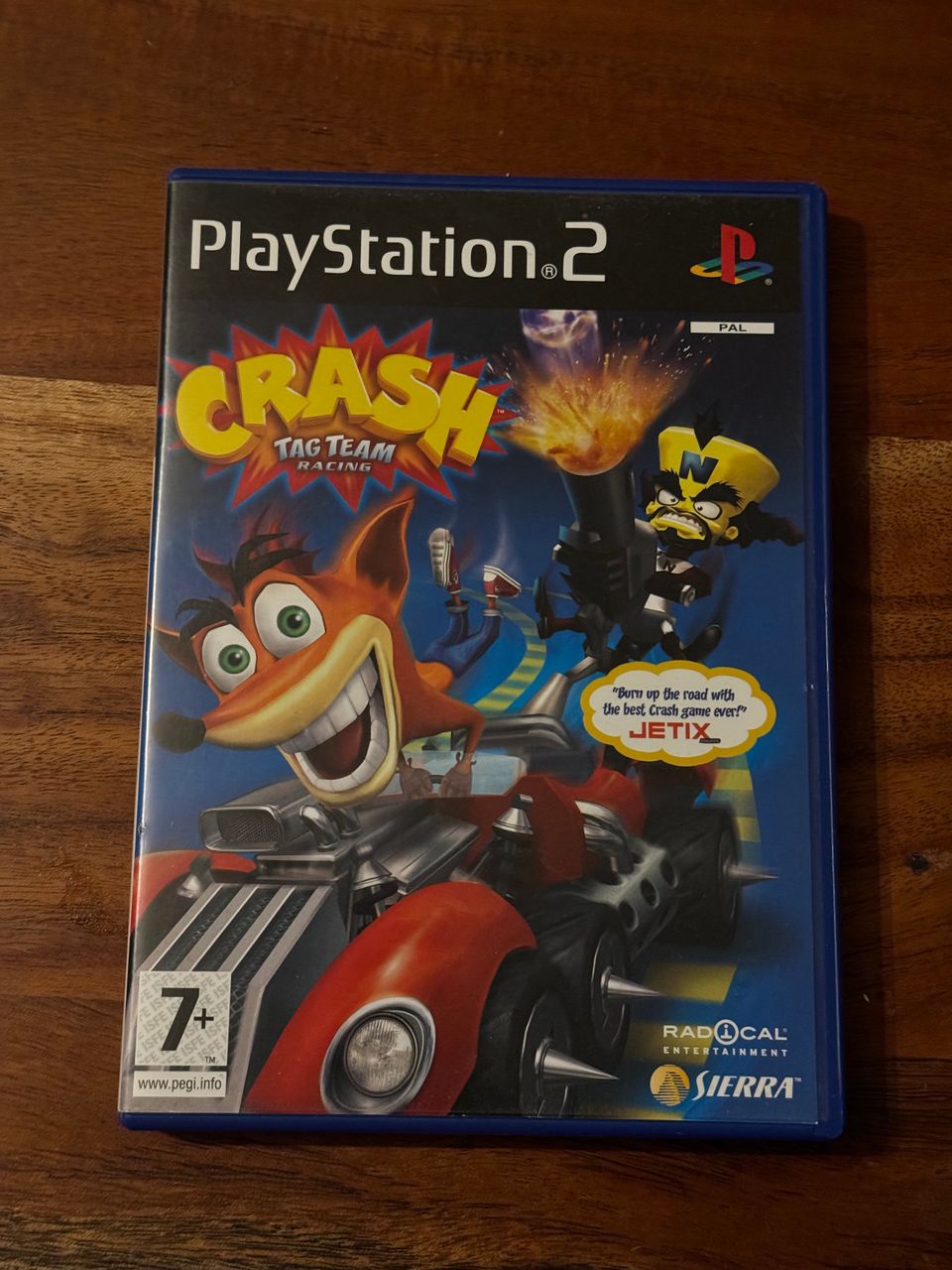 PS2 Crash Tag Team Racing