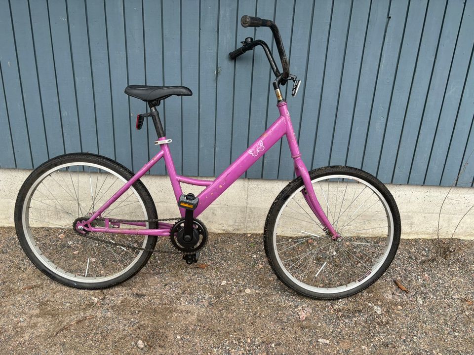 Pinkki 24" polkupyörä