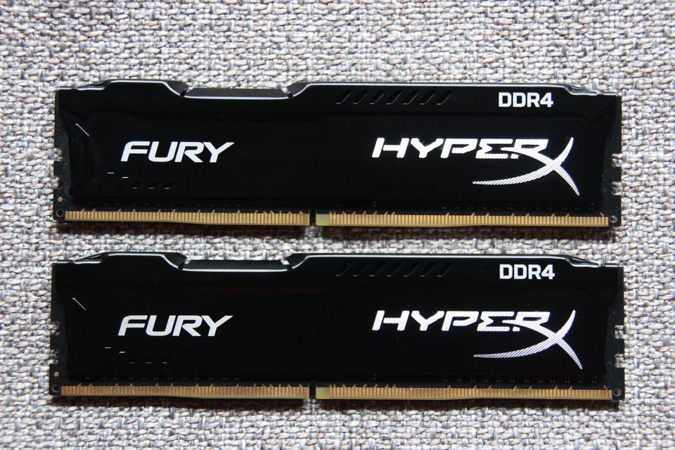 Kingston HyperX Fury Memory Black 8GB DDR4 2133MHz RAM