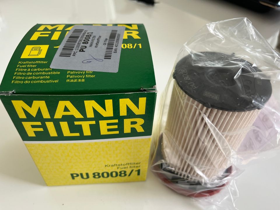 Polttoainesuodatin Mann-filter PU 8008/1 (VAG)