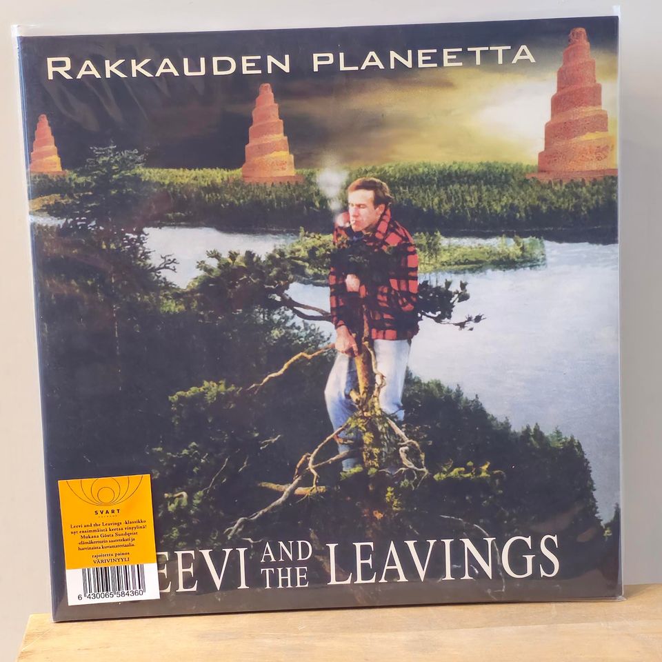 Leevi and the Leavings - Rakkauden Planeetta LP (Oranssi, Svart Records, uusi)