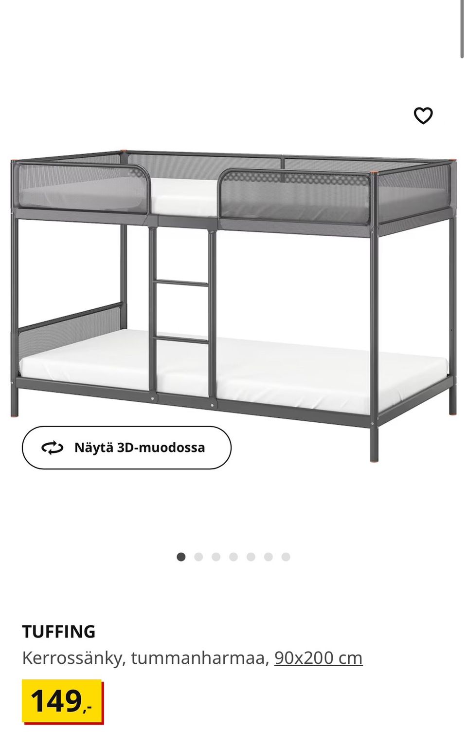 Ikea Tuffing Sänky