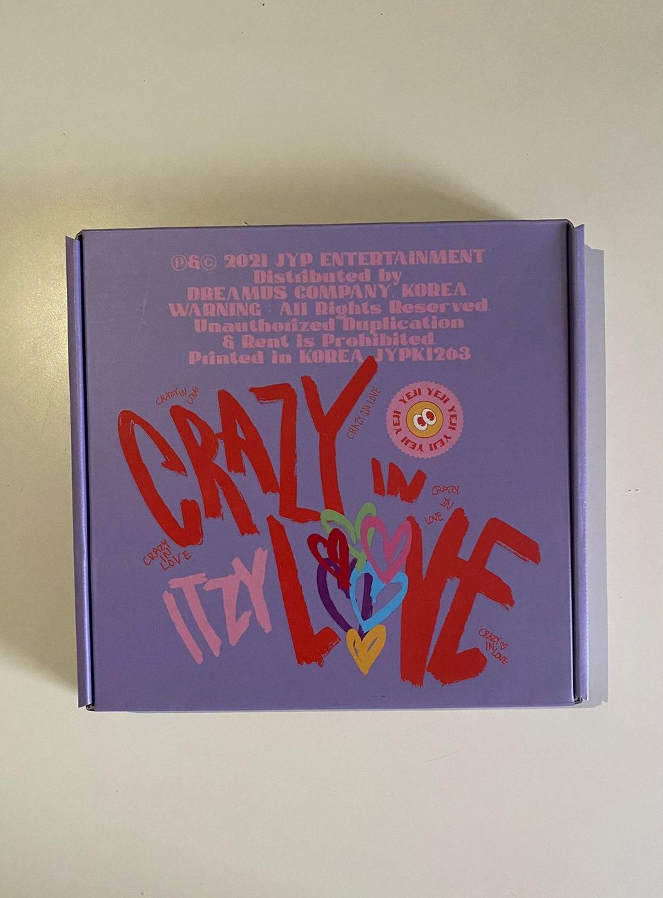 Crazy in love : Itzy (yeji ver.)