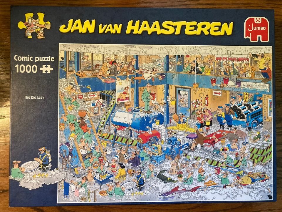 Jan van Haasteren: The Big Leak 1000 palaa
