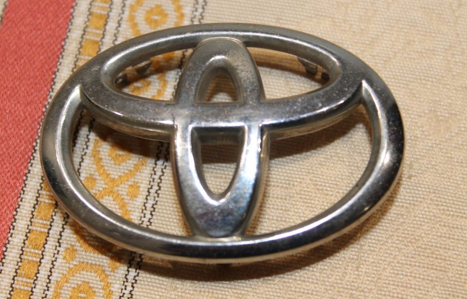 Toyota auto 5,2cm kromi merkki rinkula logo varaosa