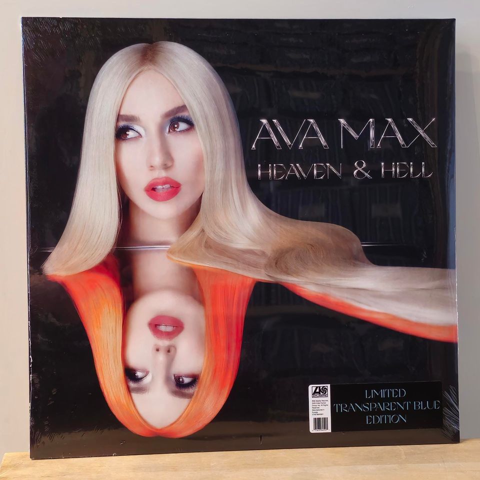 Ava Max - Heaven & Hell LP (Läpinäkyvä Curacao-väri, Uusi)