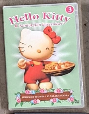 Hello kitty & kantokylän kaverukset 3 dvd