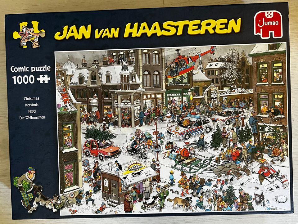 Jan van Haasteren: Christmas 1000 palaa