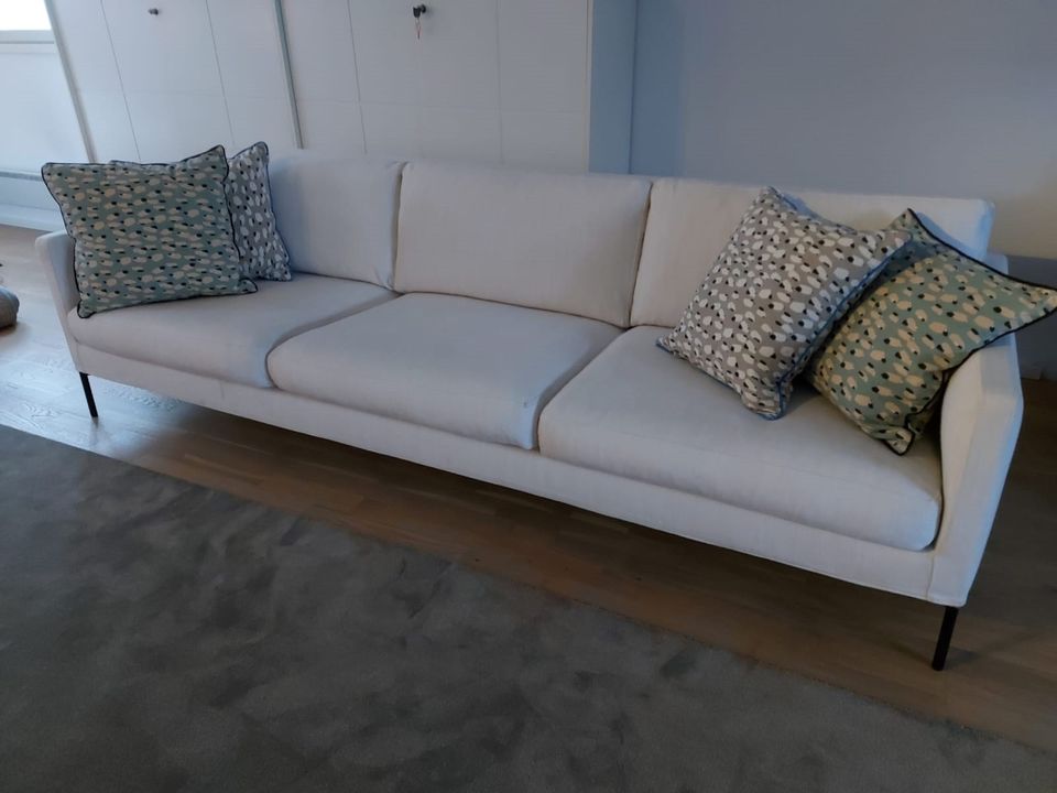 Vepsäläinen Interface valkoinen sohva
