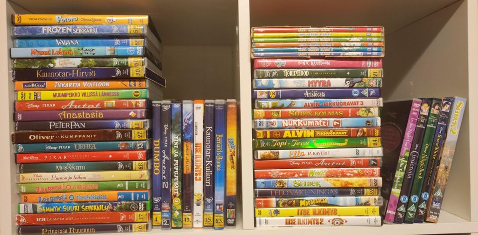 Lasten DVD Disney Pixar yms