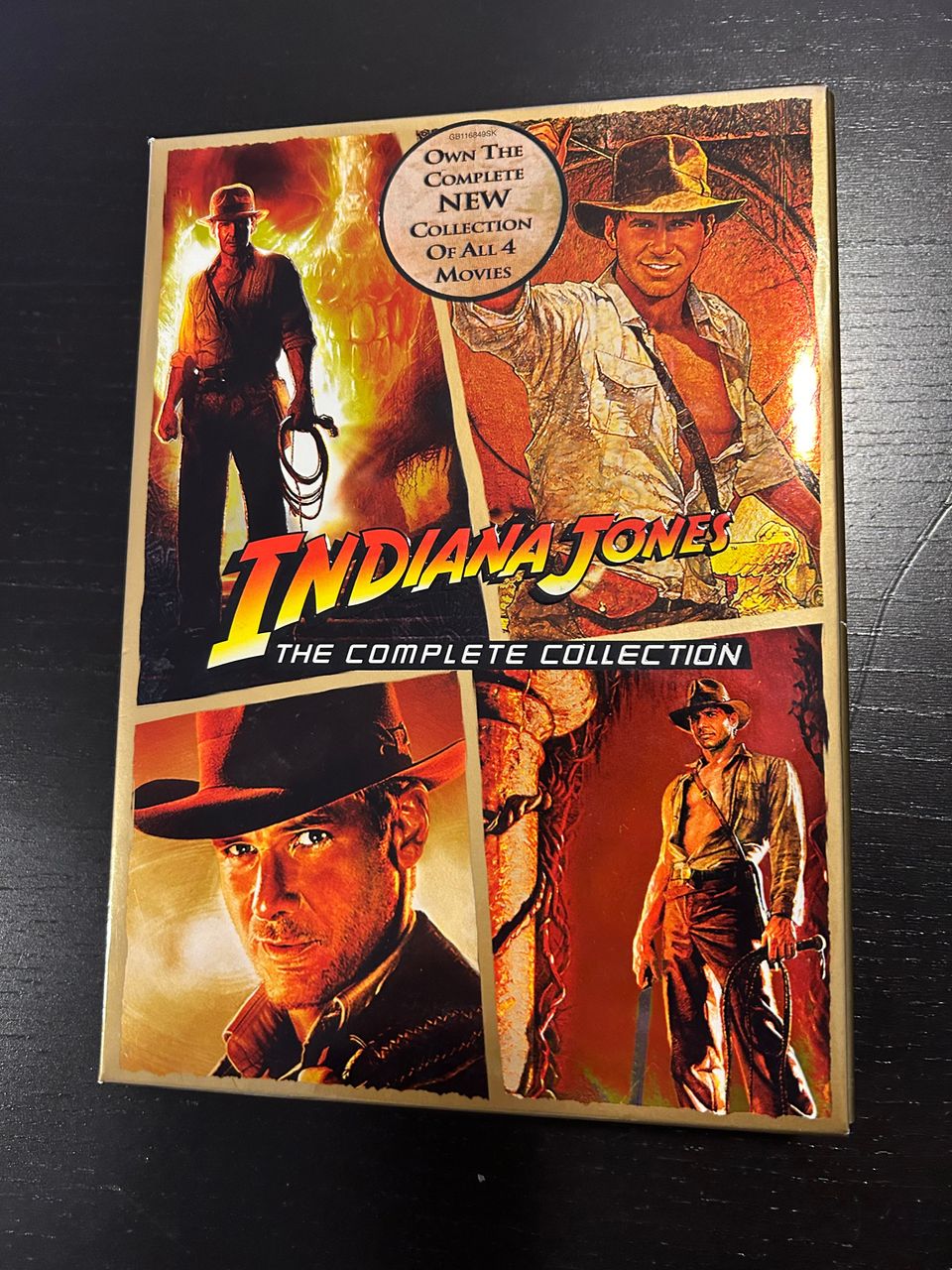 Indiana Jones DVD collection (4 elokuvaa)
