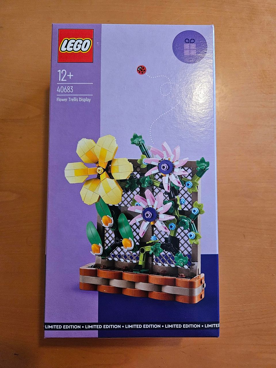 LEGO kukka 40683 Kukkasäleikkö/Flower trellis avaamaton harvinaisuus