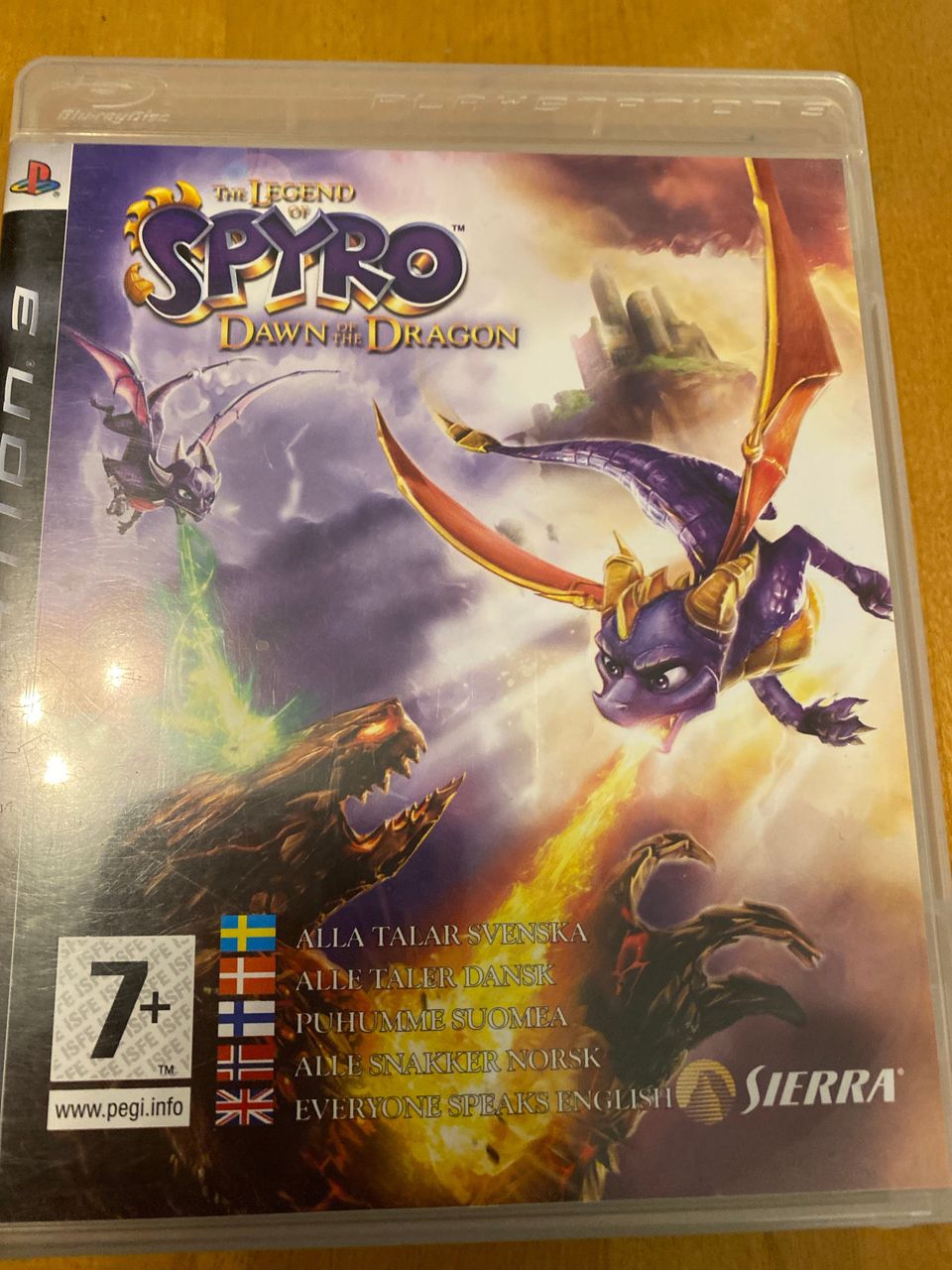 PS3 The legend on Spyro dawn o