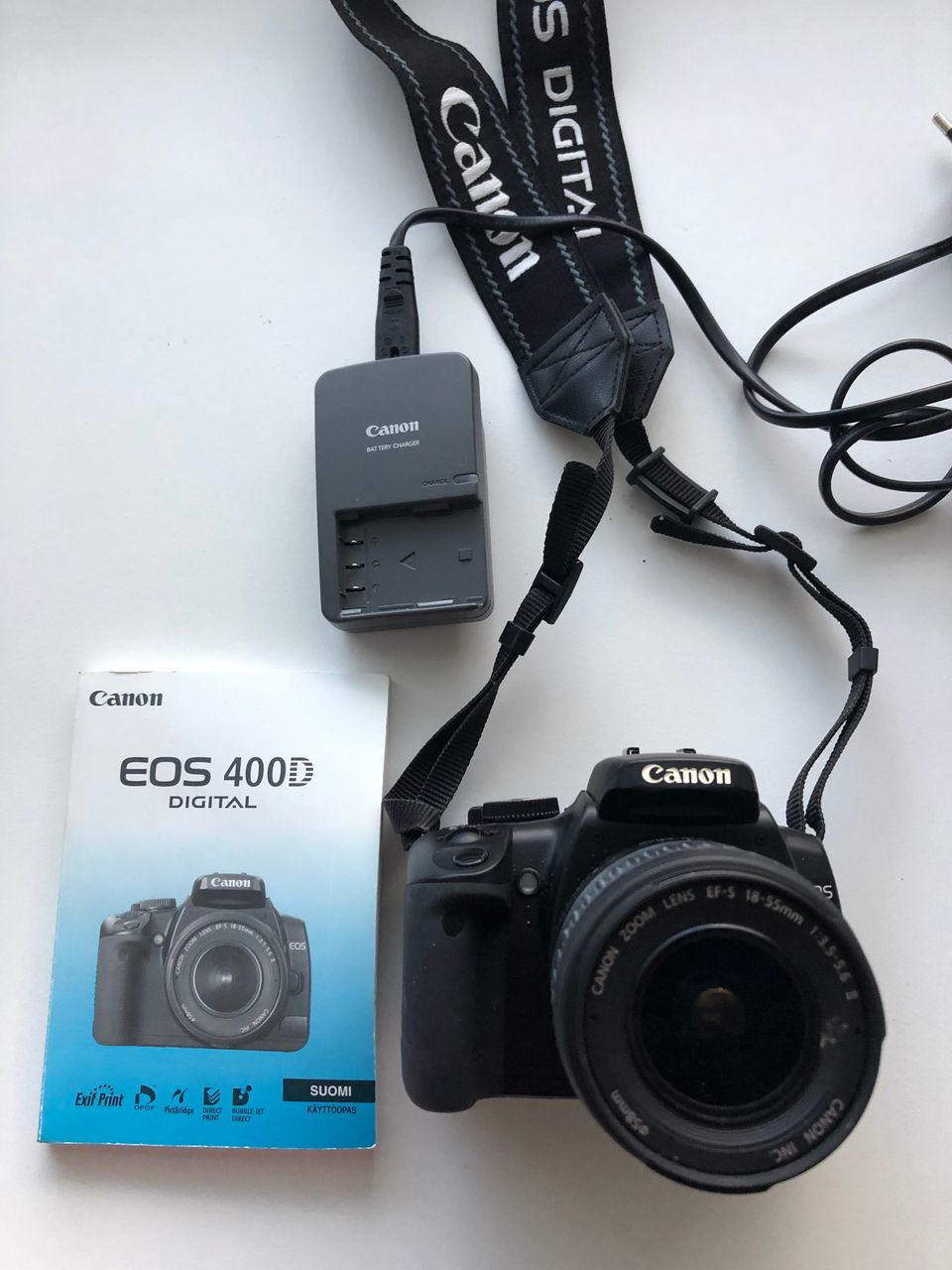 Canon järjestelmäkamera EOS 400D