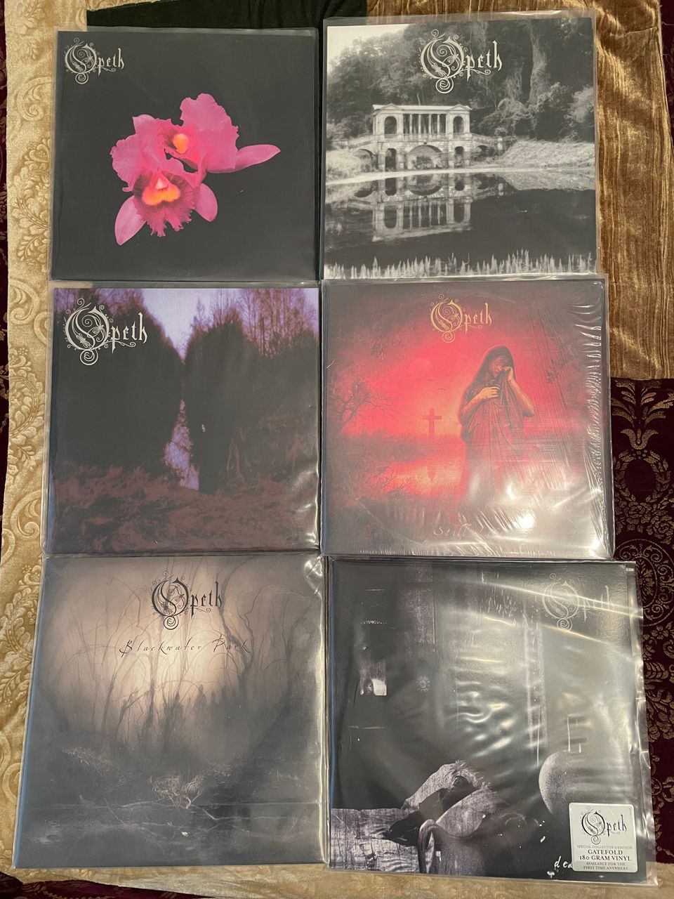 Upea kokoelma Opethin progemetallia LP:nä