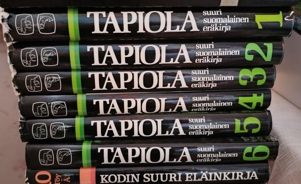 Tapiola Suuri suomalainen eräkirja 1-6 kirjapaketti
