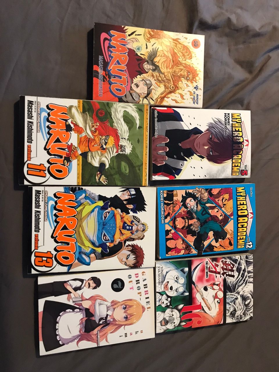Manga kirjoja