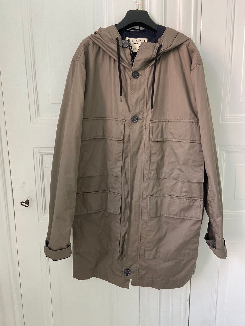 Miesten Marni xHM parka takki koko 54