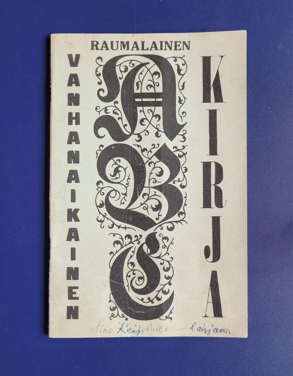 Raumalainen vanhanaikainen ABC -kirja