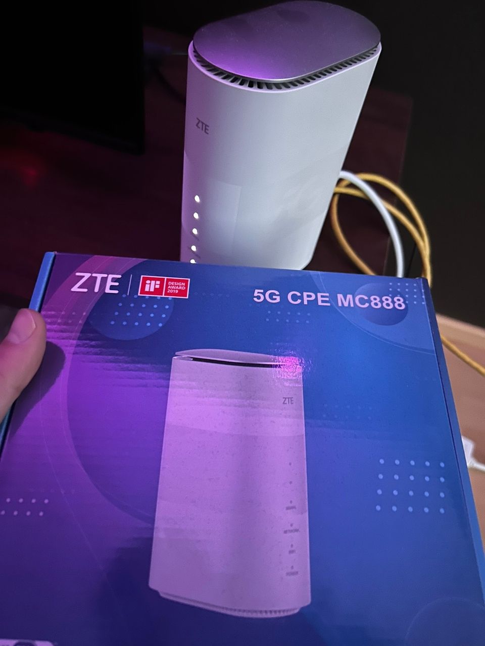 5G reititin ZTE CPE MC888 (UUSI) ovh399e