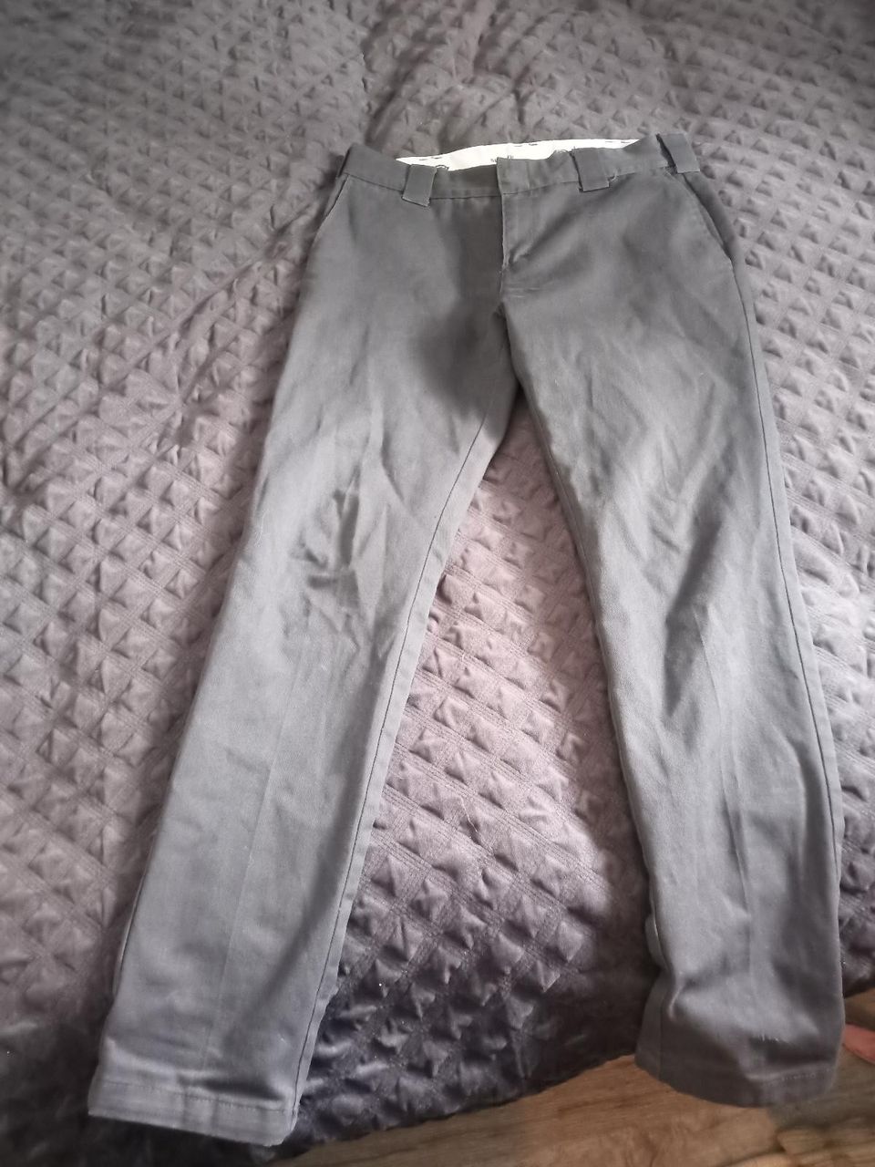 Dickies harmaat miesten housut koko 30