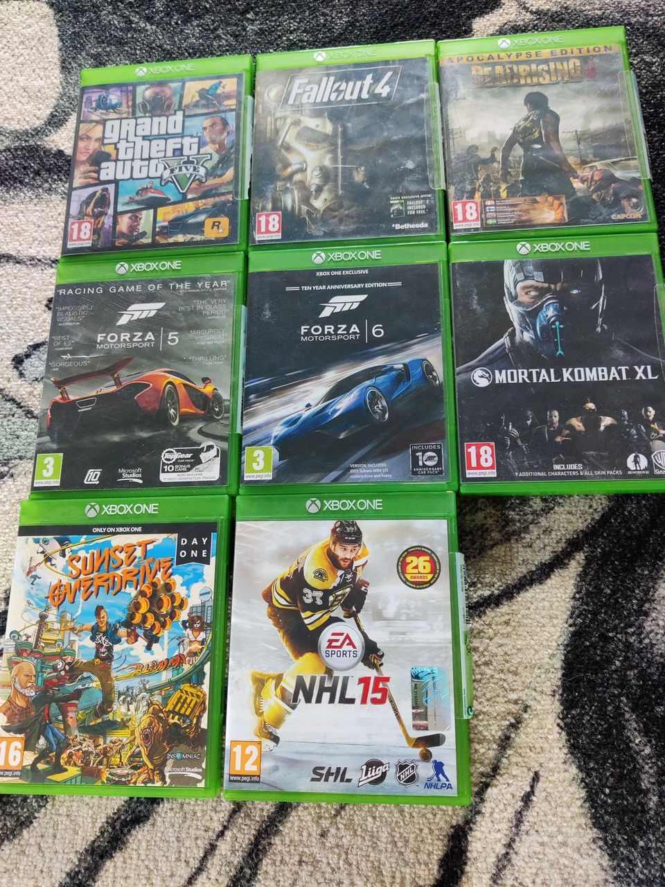 Xbox One pelejä