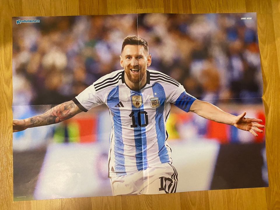 Leo Messi julisteita