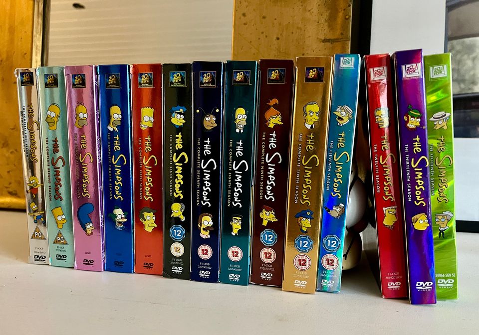 Simpsons tuotantokaudet 1-12, 15