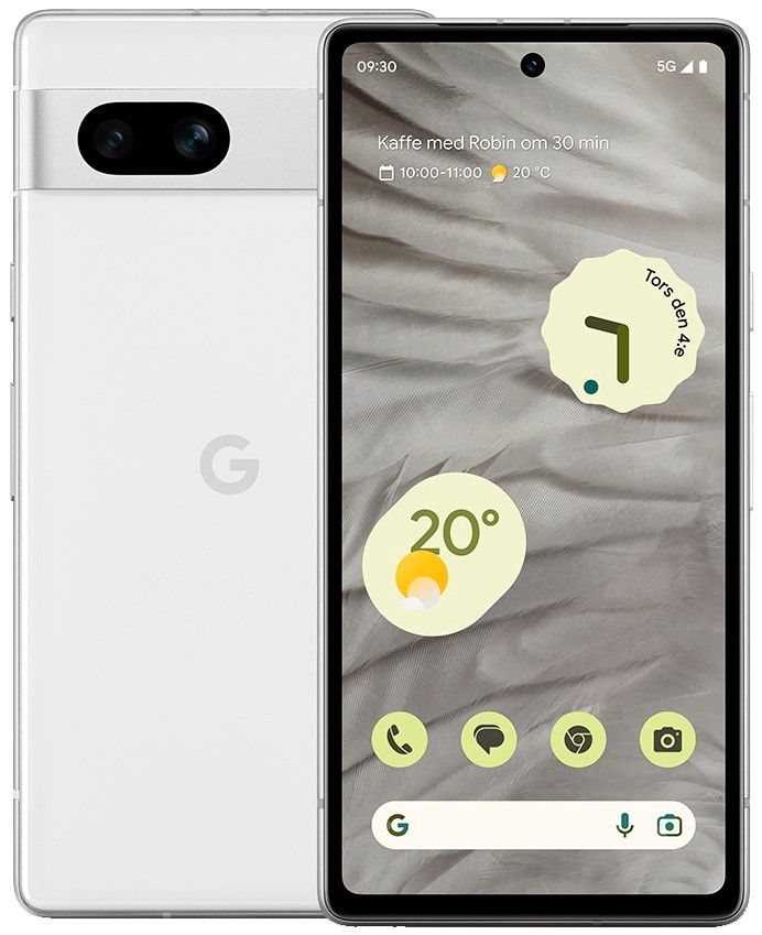 Google Pixel 7a 5G älypuhelin 8/128GB (Snow)