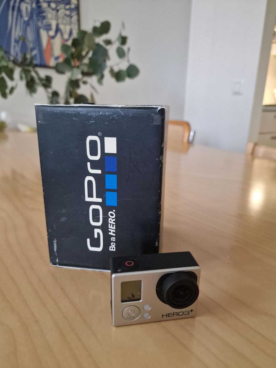 GoPro Hero 3+ ja paljon tarvikkeita