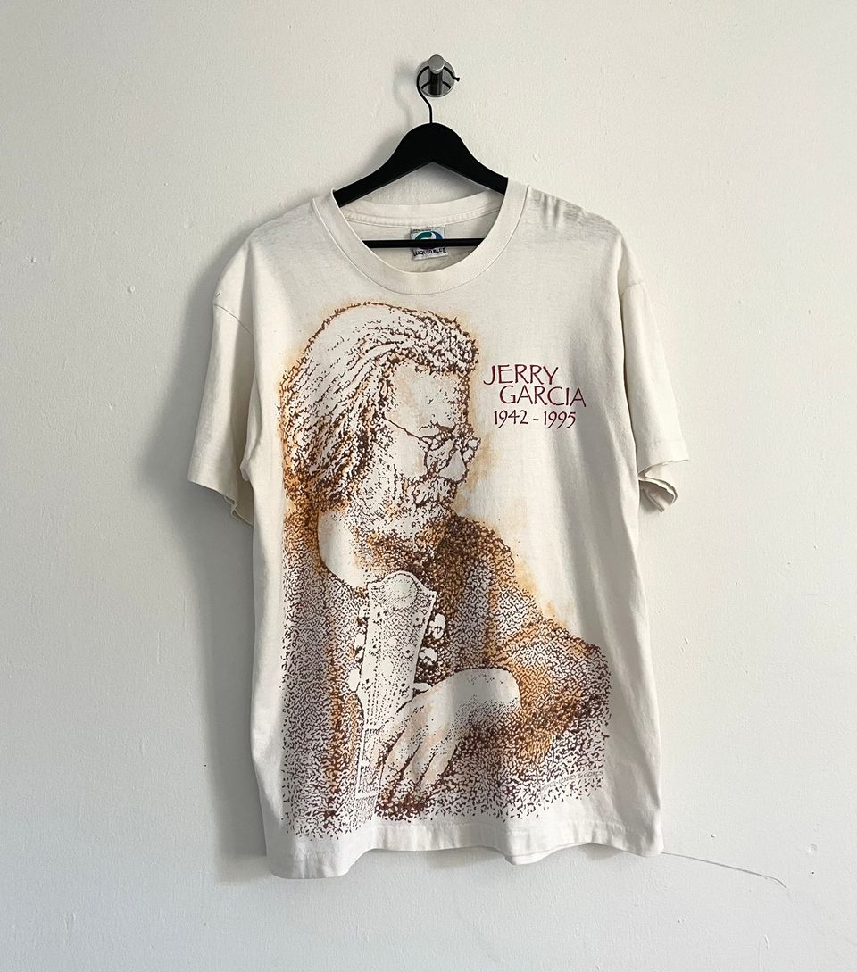 Jerry Garcia t-paita, vuosi 1995, koko L