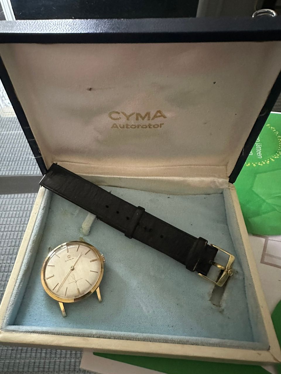 Cyma 18k kulta kello