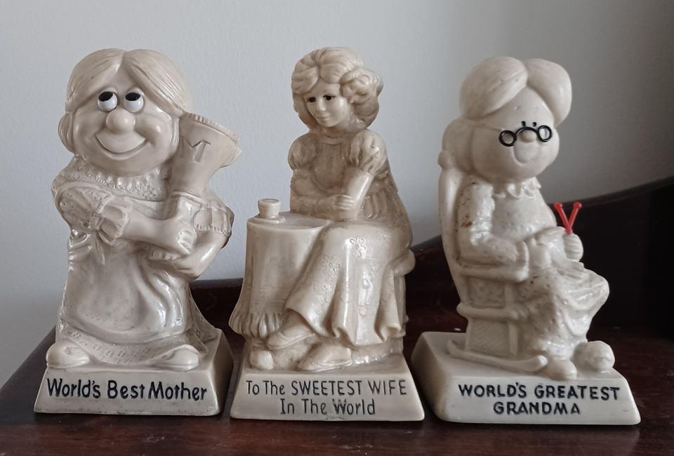 Äidille, isoäidille ja vaimolle sopivat figuurit