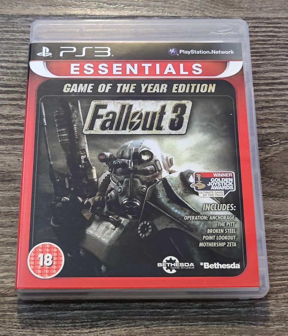 Fallout 3 Game Of The Year Edition Ps3