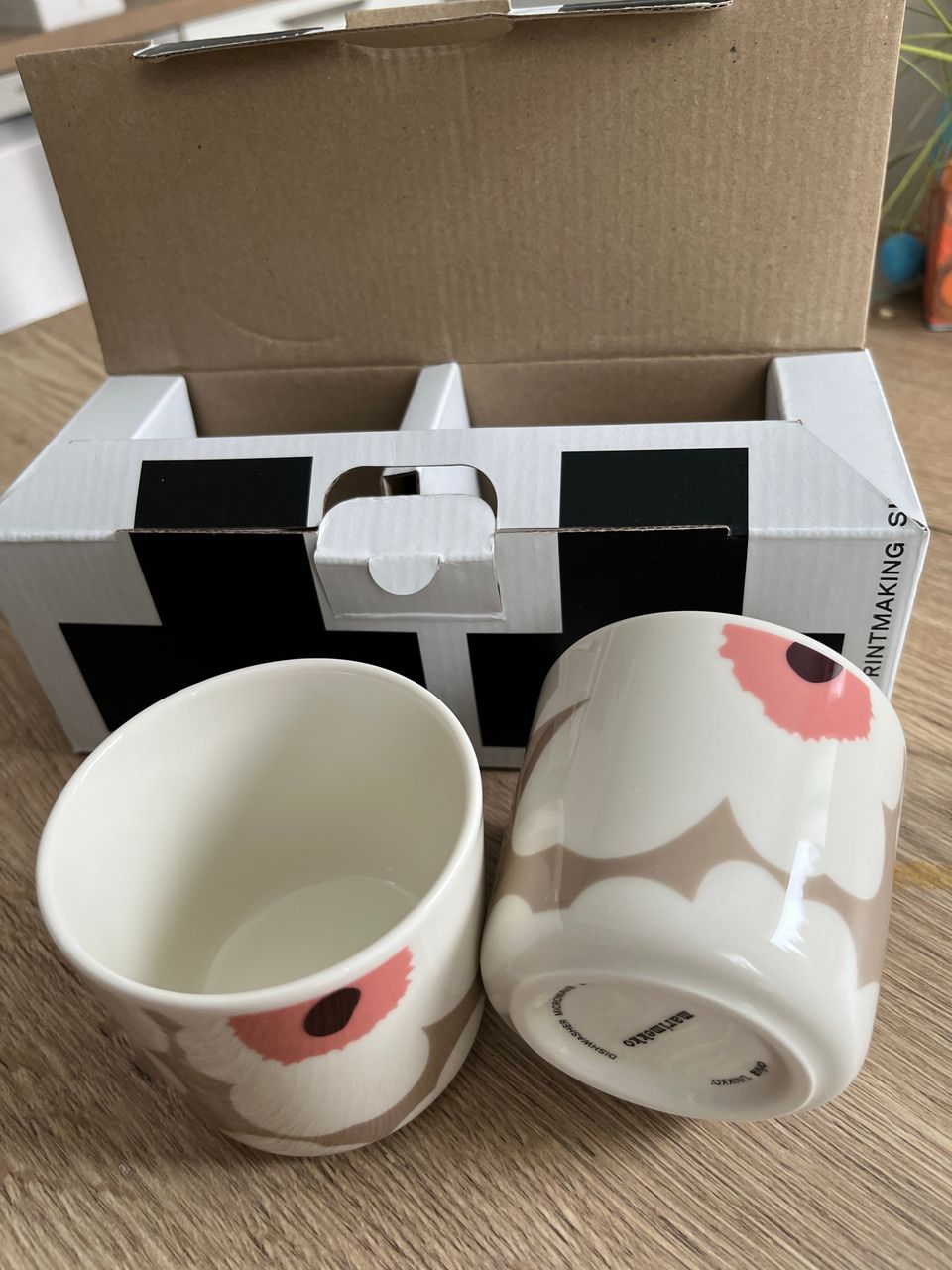 Marimekko Oiva Unikko kupit 2dl