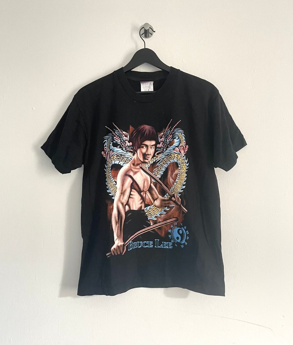 Vintage Bruce Lee t-paita, koko M