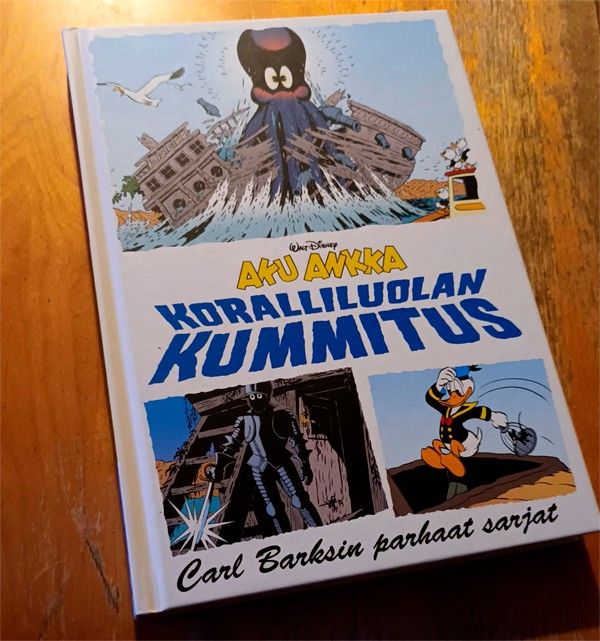 Aku Ankka - Koralliluolan kummitus (Carl Barks Disney) Kirja