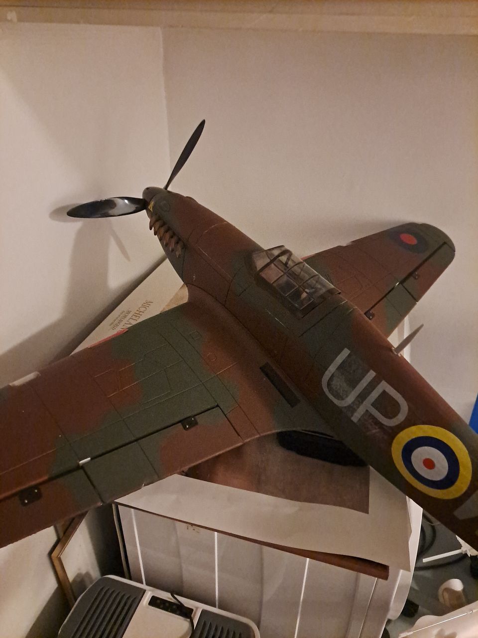 Rc lennokki hawker hurricane